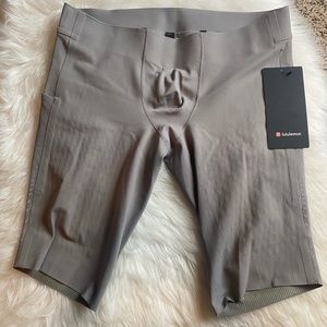Lululemon Men’s Senseknit Running Short 10" Size L Large GULG Gray New